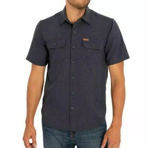 Orvis Men's Short Sleeve Woven Tech Shirt - Picture 1 of 6